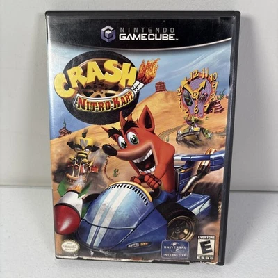 Crash Nitro Kart (Nintendo GameCube, 2003) with Manual - Image 1 of 4