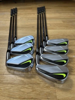 Nike Vapor Pro Forged Iron Set 4-PW S300 Stiff Shafts Nike Grips Ex Condition - Image 1 of 4