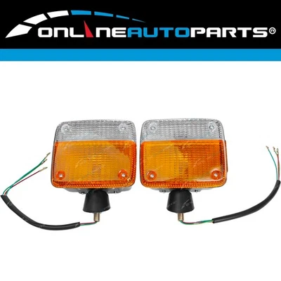 Pair Turn Indicator Park Lights for Landcruiser BJ40 BJ42 FJ40 FJ45 HJ45 HJ47 - Image 1 of 3