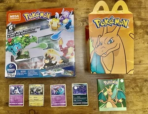 Mega Construx Pokémon Set Warturtle Charmeleon Psyduck Cacnea COLLECTORS EDITION - Picture 1 of 4