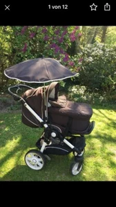 Kinderwagen Teutonia Be You Babywanne Fußsack Wickeltasche - Bild 1 von 3