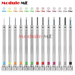 13x Mini Precision Screwdriver Set Kit Repair Tool Phone Glasses Watch Jewellers - Picture 1 of 8