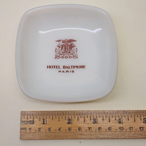 Posacenere Hotel Baltimore Paris Opalex 4" - Made in France - Foto 1 di 3