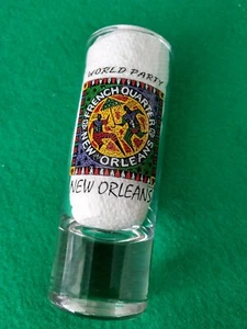 Vintage French Quarter New Orleans Schnapsglas selten 2,5 Unzen - Bild 1 von 4