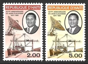 Haiti 1982 Duvalier | Telecoms | Ship 2G, 5G #746-747 Undercatalogued $3.50 VFNH - Picture 1 of 2