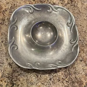 1992 Wilton Armetale De Sousa Chip Dip Garnelen Hors D'oeuvres Servierplatte 14" - Bild 1 von 3