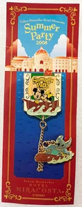 Stitch, Mickey & Minnie Mouse Hotel Miracosta Summer Party 2008 Japan Disney Pin - Picture 1 of 3