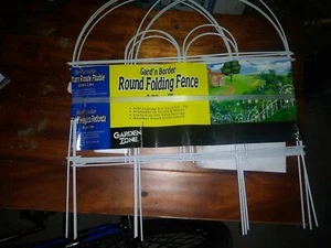 160 FEET OF FOLDING GARDEN OR PATIO LANDSCAPE FENCE BRAND NEW 20 - 8' SECTIONS - Picture 1 of 4