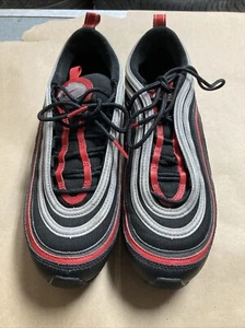 Nike Air Max 97 Reflective Bred Black Red Silver US 921826-014 - Picture 1 of 15