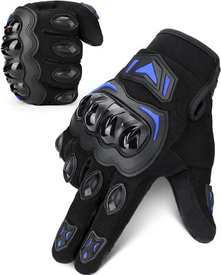 Pantalla Táctil Motocicleta Dedo Completo Guantes Moto Moto ATV Hombres Mujeres Foto 1 de 4