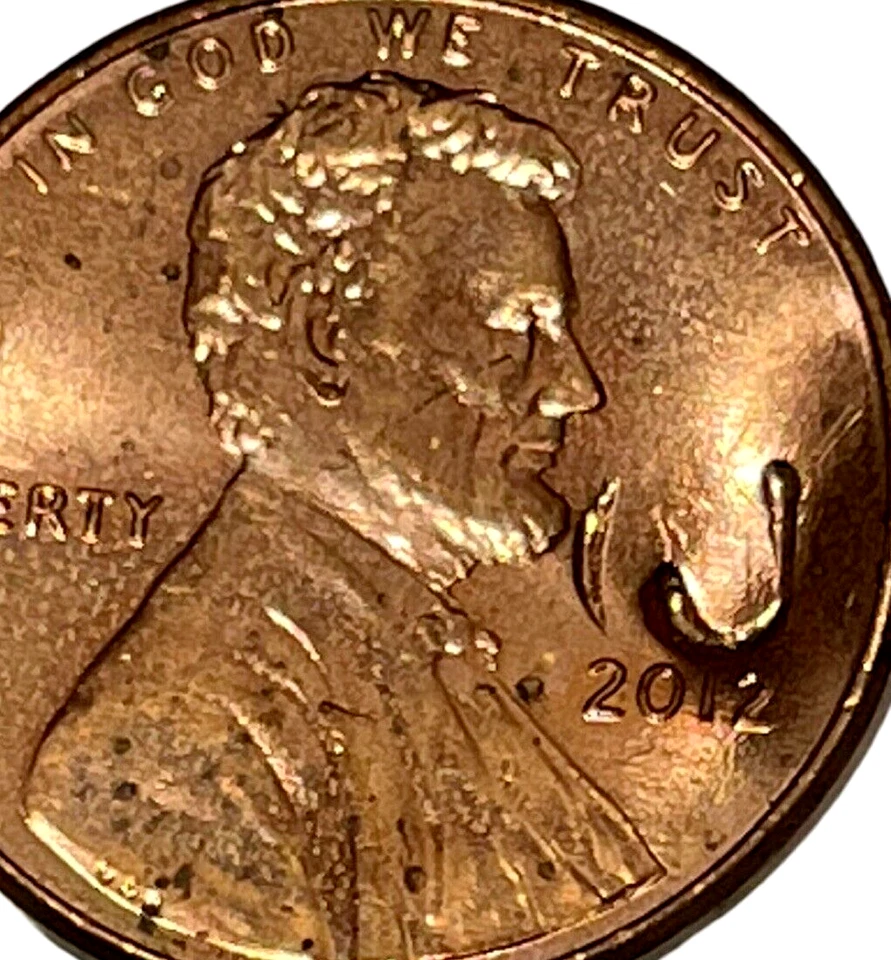 2012 Letter Initial " J "  Counter Stamp Imprint Lincoln Cent Lucky Pocket Coin - Image 1 of 4