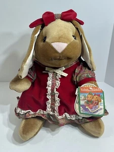 Vintage 1985 Velveteen Rabbit Plush 13" Bunny Rabbit Ears Toys R Us Exclusive - Picture 1 of 9
