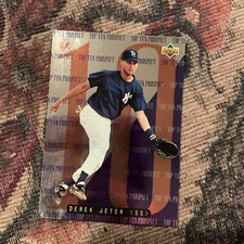 Derek Jeter 1994 UPPER DECK 1/10 Top Ten Prospect Foil