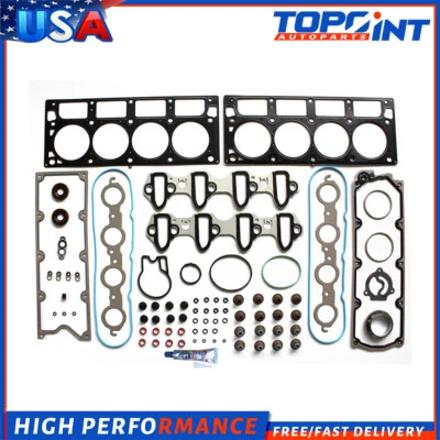 Juego de juntas de culata OHV para GMC Sierra 1500 2500 3500 2004-2007 6,0 L Foto 1 de 4