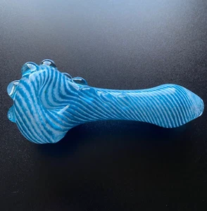 American Made Green Glass Pipe - Picture 1 of 11