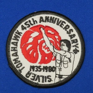 Boy Scout Silver Tomahawk Lodge 80 1980 45th Order Of The Arrow Patch 254C2 - Picture 1 of 2