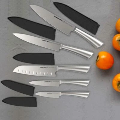 Schmidt Bros., 5 Pc Knife Set Ultra Sharp Professional Grade | Blade Guards - Image 1 of 4