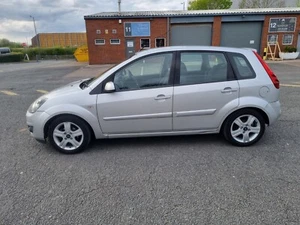 FORD FIESTA ZETEC CLIMATE 1.4 TDCI SILVER 5DR 2007, MOT DECEMBER, ,, £35 TAX ,, - Picture 1 of 10