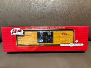 HO Atlas 20005923 Gunderson 7550 DD Box Car TTX TBOX 644444 - Picture 1 of 2