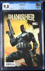 PUNISHER #1 (2023) CGC 9.8 Cubierta Variante Suayan PRIMERA APARICIÓN JOE GARRISON - Imagen 1 de 2