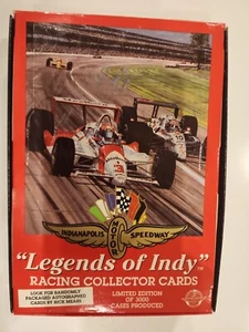 1992 Legends of Indy Collector Cards Display Box w/36 Unopened Packs = 360 Cards - Picture 1 of 3