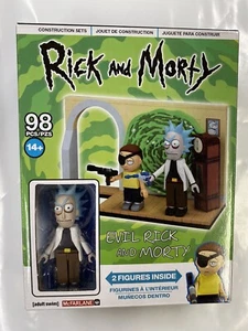 Rick & Morty Evil Rick & Morty Mini Construction 98 Piece Building Set Toys - Picture 1 of 3