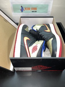 Las mejores ofertas en Jordan 1 Mid Negro Oro Rojo | eBay