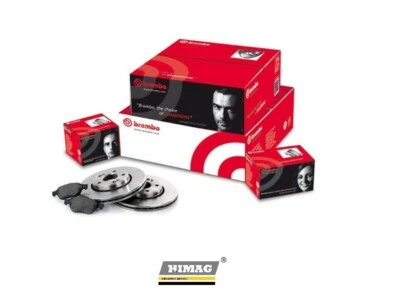 Disques De Plaquettes De Frein Arrière Brembo Pour Fiat Idea 1.4 57 Kw 77 Hp - Photo 1/4