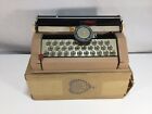 Vintage Tom Thumb Typewriter New In Original Box Tan