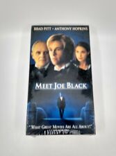 Meet Joe Black (VHS, 1999, 2 TAPE BOX SET w Bonus Footage) NEW WATERMARK