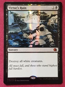 Magic The Gathering FROM THE VAULT ANNIHILATION FOIL VIRTUE'S RUIN FTV card MTG - Picture 1 of 2