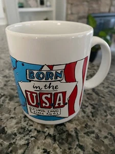 Vintage Hallmark Born In The USA . . A Long Time Ago Mug Shoebox Greetings Humor - Picture 1 of 3