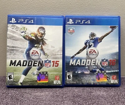 EA Sports Madden NFL 15 & Madden NFL 16 PS4 Free Shipping - Image 1 of 4