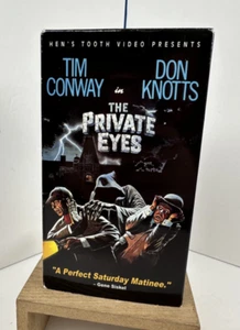 The Private Eyes (VHS, 1980, Hen's Tooth Video) Tim Conway, Don Knotts - Picture 1 of 4