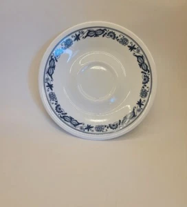 Corelle Altstadt blaue Zwiebeluntertassenteller von Corning 6 1/4" Teller - Bild 1 von 2