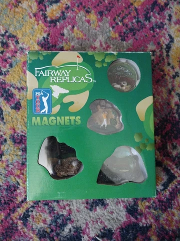 RARE Vintage 1999 PGA TOUR Fairway Replica Magnets Never NWOT Cover