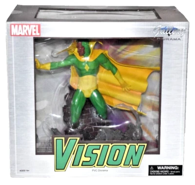 Diamond Select Gallery Marvel Universe Vision Comic Version PVC Statue NIB - Image 1 of 2