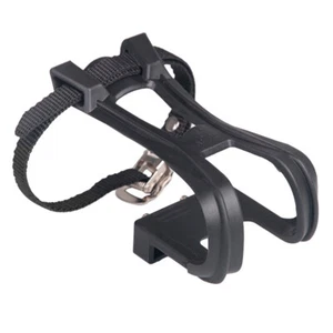 1 Pair Bicycle Pedal Cycling Bike Toe Clip Pedals with Strap Belts mSR THYHUKHN - Picture 1 of 11