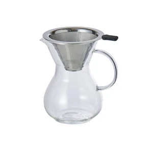 Leaf & Bean Pour Over Drip Coffee Maker Brewer Coffee Dripper 400ml - Picture 1 of 3