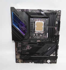 Asus ROG STRIX Z690-E GAMING WIFI ATX LGA1700 DDR5 Motherboard For Parts Read - Picture 1 of 15