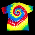 Krawatte Farbstoff Regenbogen Spirale T-Shirt, groß