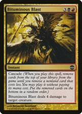 Bituminous Blast - Foil Alara Reborn MP MTG