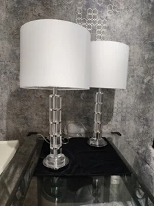 Nachttischlampe 2er set Kristall  - Bild 1 von 6