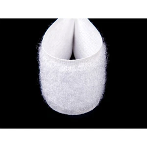Klettverschluss 25m Klettband 20mm Flauschband zum Aufnähen Nähen Weiß (G107) - Bild 1 von 1