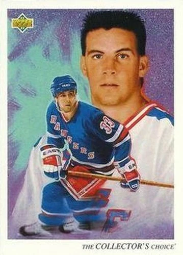 #13 Tony Amonte - New York Rangers - 1992-93 Upper Deck Hockey - Image 1 of 1