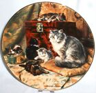 Henriette Ronner 6. BRADEX Sammelteller The Victorian Cat, Viktorianische Katzen