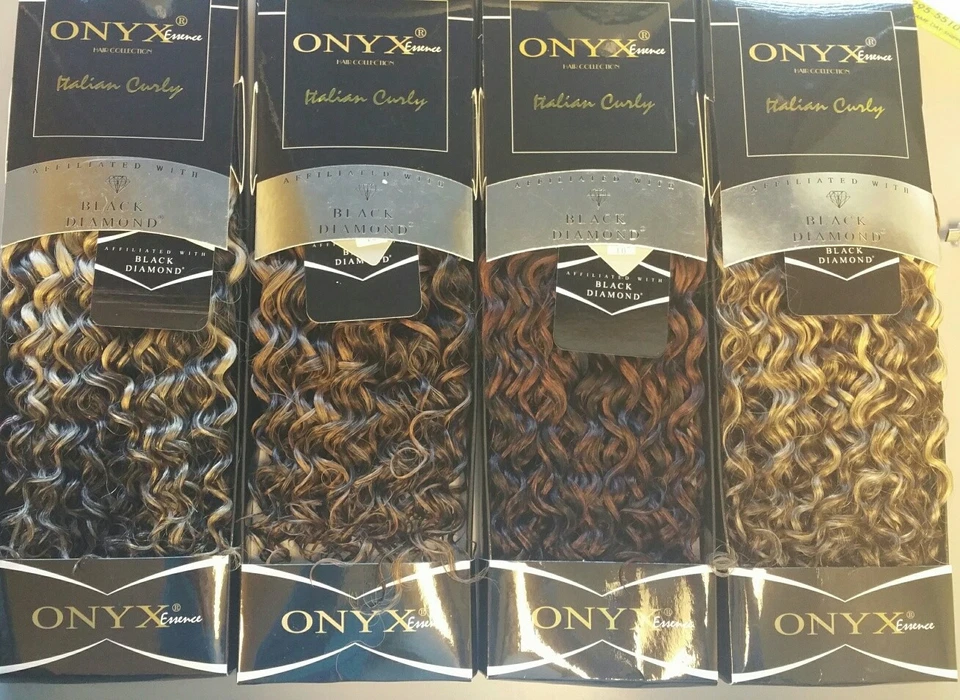 Ónix 100% Cabello Humano para Tejer - ITALIANO RIZADO Foto 1 de 1