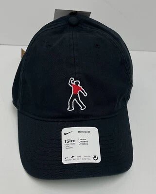 Chapéu de golfe Nike Heritage 86 Tiger Woods preto DA3317-010 TAMANHO ÚNICO - Imagem 1 de 4