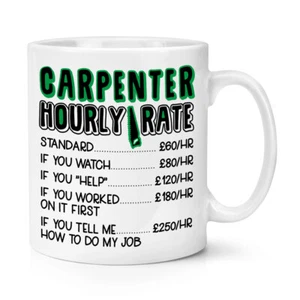 Zimmermann Stundensatz 10 Unzen Becher Tasse lustiger Witz sarkastisch genial weltbester - Bild 1 von 1