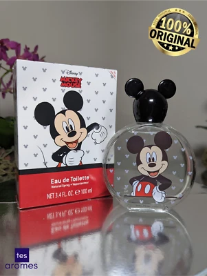 Mickey Mouse de Disney para niños EDT 3,4 oz nuevo en caja Foto 1 de 4